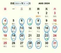 2024年8月安葬黄道吉日 适合2024年8月安葬的好日子