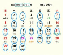 2024年12月祭祀黄道吉日 适合2024年12月祭祀的好日子